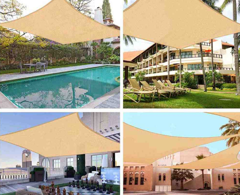 Shade Sail – cream Color (4) 1